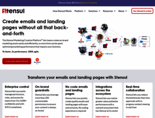 stensul.com screenshot