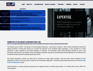 step-geneva.org screenshot