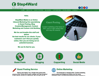 step4wardmedia.com screenshot