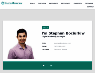 stephanbociurkiw.com screenshot