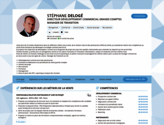 stephane-deloge.com screenshot