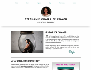 stephaniechanlifecoaching.com.au screenshot