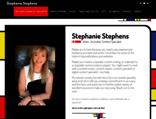 stephaniestephens.com screenshot