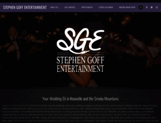 stephengoffmusic.com screenshot
