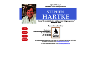 stephenhartke.com screenshot