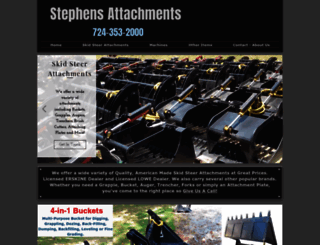 stephensattachments.com screenshot