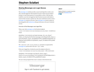 stephensclafani.com screenshot