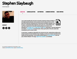 stephenslaybaugh.com screenshot
