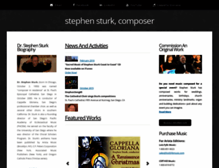 stephensturk.com screenshot