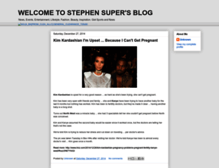 stephensuper.blogspot.com screenshot