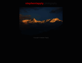 stephentapply.com screenshot