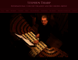 stephentharp.com screenshot