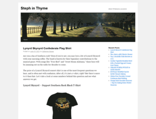 stephinthyme.com screenshot