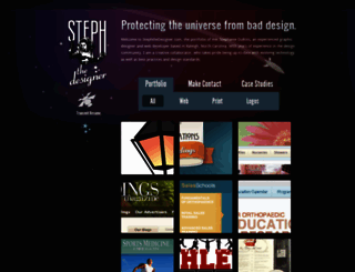 stephthedesigner.com screenshot