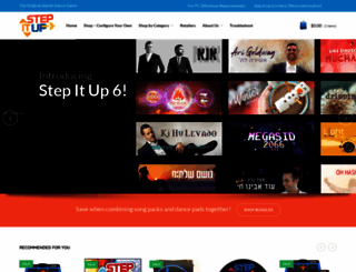 stepitup123.com screenshot