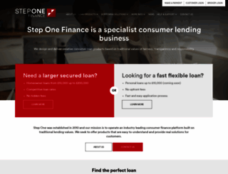 steponefinance.co.uk screenshot