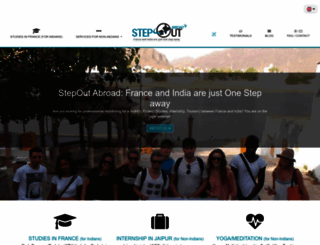 stepoutabroad.com screenshot