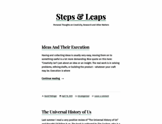stepsandleaps.wordpress.com screenshot