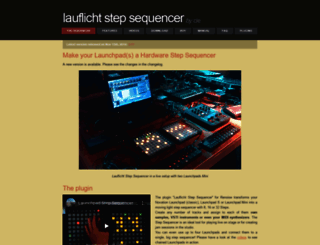 stepsequencer.net screenshot
