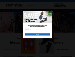 stepshoes.com screenshot