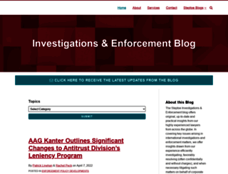 steptoeinvestigationsblog.com screenshot