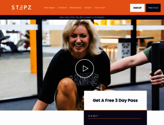 stepzfitness.com.au screenshot