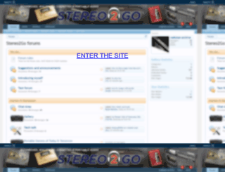 stereo2go.com screenshot