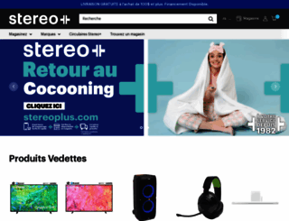 stereoplus.com screenshot