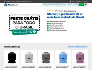 sterilair.com.br screenshot