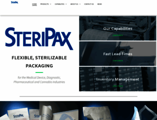 steripax.com screenshot