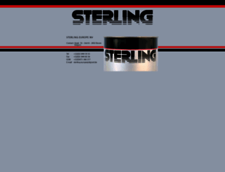 sterling-europe.com screenshot