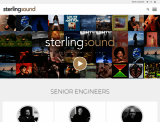 sterling-sound.com screenshot