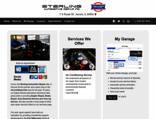 sterlingautomotiverepair.com screenshot