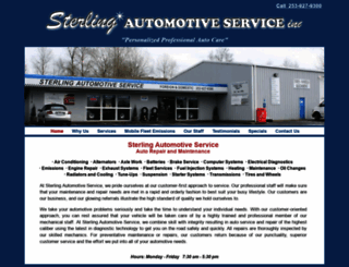 sterlingautomotiveservice.com screenshot