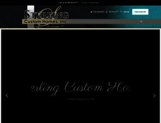 sterlingcustomhome.com screenshot