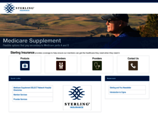 sterlinginsurance.com screenshot