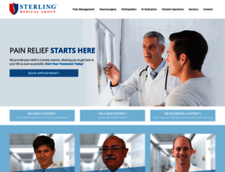 sterlingmedgroup.com screenshot