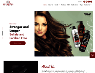 sterlingparfums.com screenshot