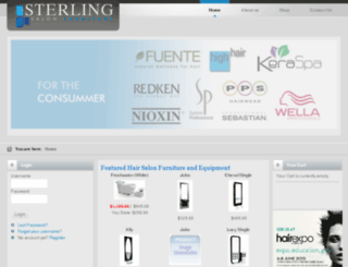 sterlingsalonequipment.com.au screenshot