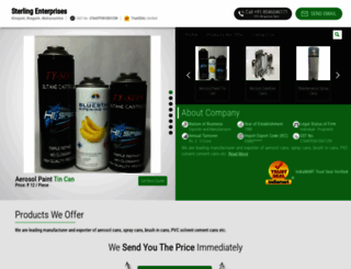 sterlingtins.com screenshot