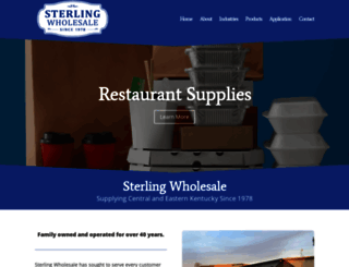 sterlingwholesaleinc.com screenshot