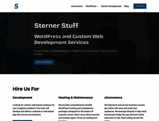 sternerstuffdesign.com screenshot