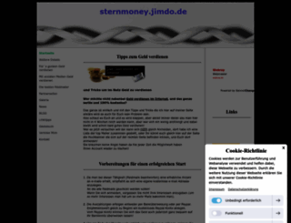 sternmoney.jimdo.com screenshot