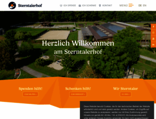 sterntalerhof.at screenshot