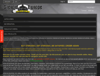 steroid-europe.org screenshot