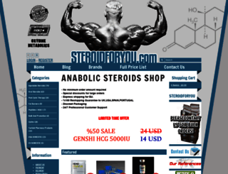 steroidforyou.com screenshot