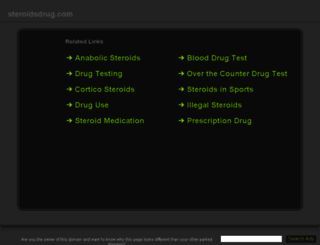 steroidsdrug.com screenshot
