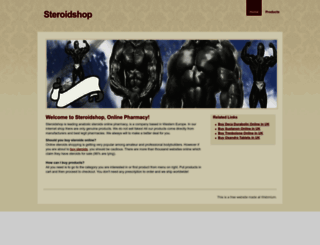 steroidshop.webmium.com screenshot