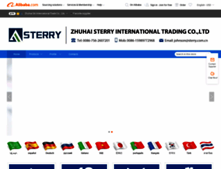 sterry.en.alibaba.com screenshot