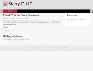 sterryit.com screenshot